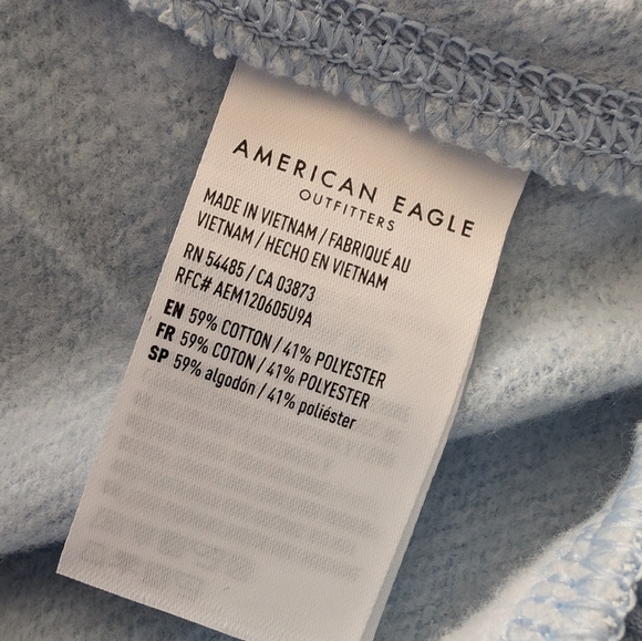 American Eagle Outfitters Soft Brushed Fleece Sweatshirt Size Large Nwt ❤️ - Picture 5 of 7